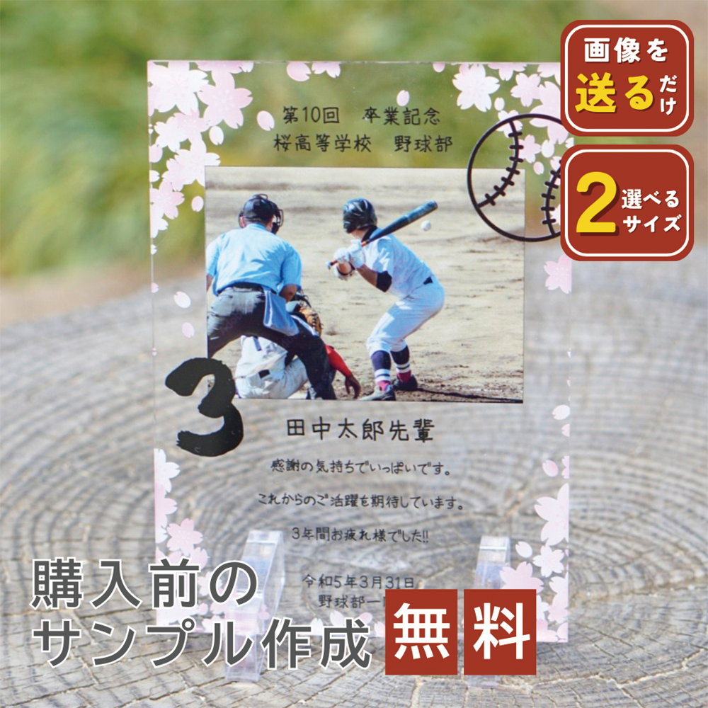 卒業記念品 引退記念品 部活動 サッカー部 野球部 テニス部 陸上部 など 学校 クラブ活動 A38