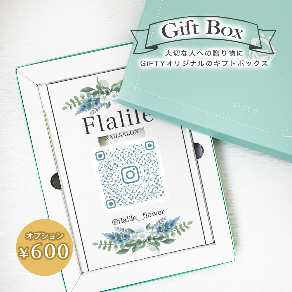 【全4デザイン】 卓上アクリルQRフレーム QRコード 飾る 読み込み インテリア 周年祝い  A35-2