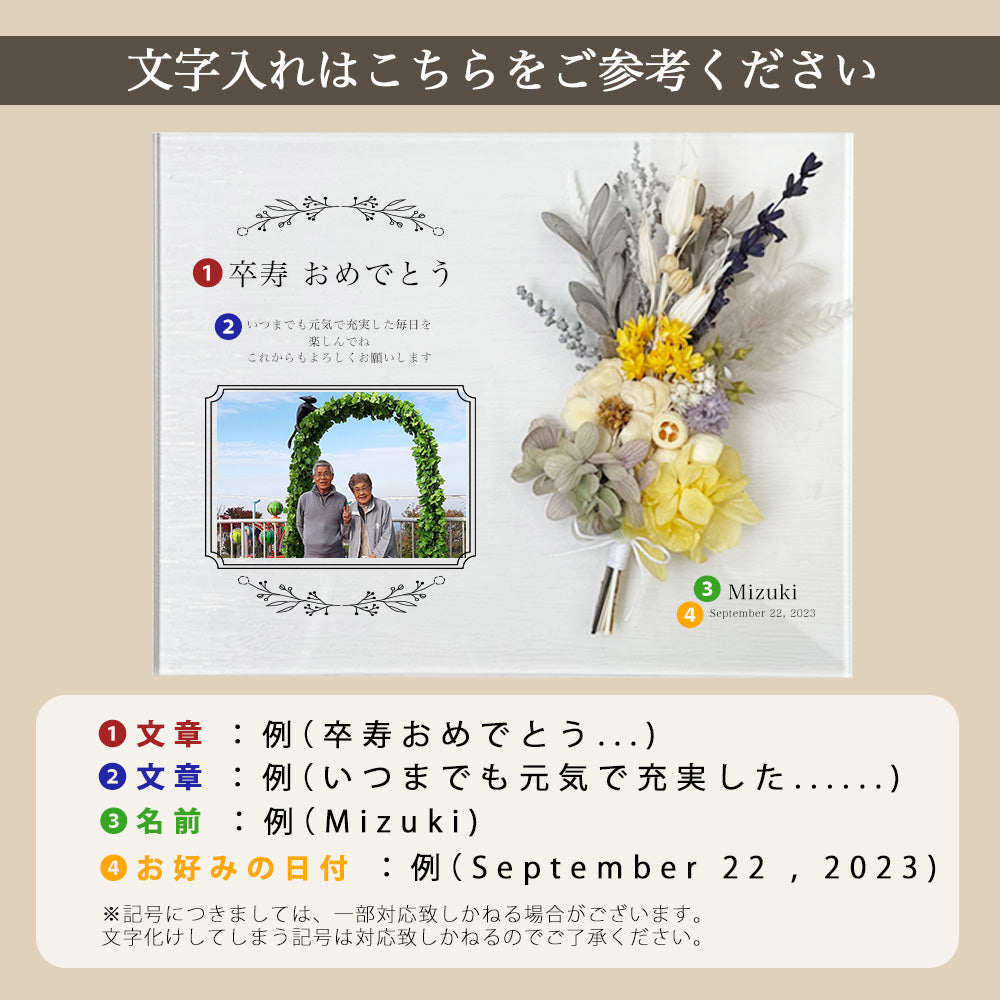 【日頃の感謝の気持ちを贈り物に】【長寿祝い アクリル感謝状 i33】 サプライズ 長寿祝い 還暦 古希 喜寿 傘寿 米寿 卒寿 感謝状 贈呈 贈呈用 記念品 プレゼント ギフト オーダーメイド オーダー写真 フラワーギフト アジサイ 家族団欒 花言葉 嬉しい #i33