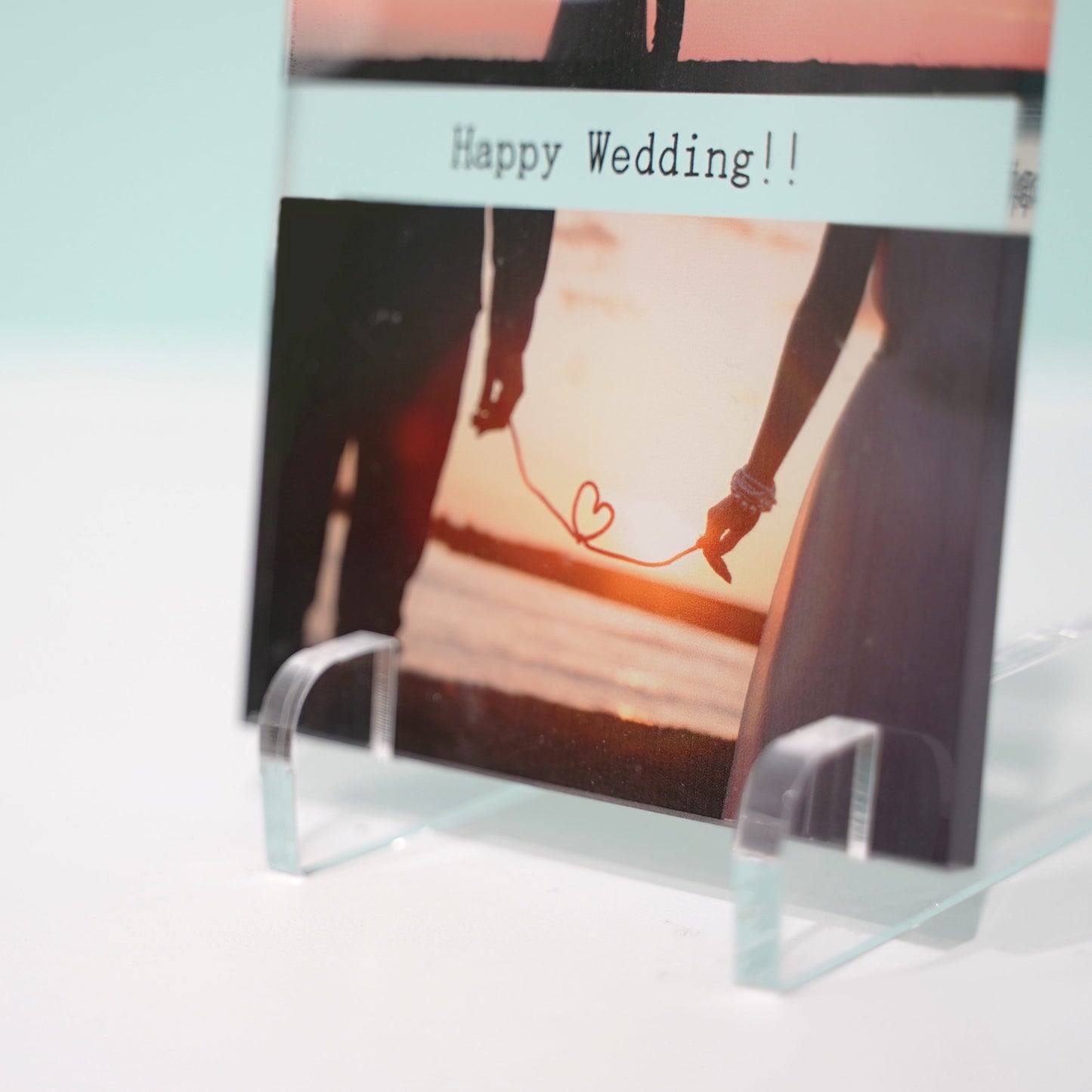 カップル ウェディング 思い出 アクリルパネル #A05