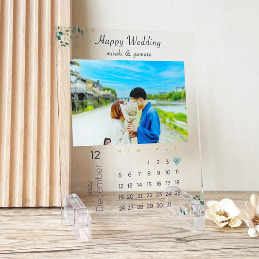 アクリルパネル カレンダー #A22
