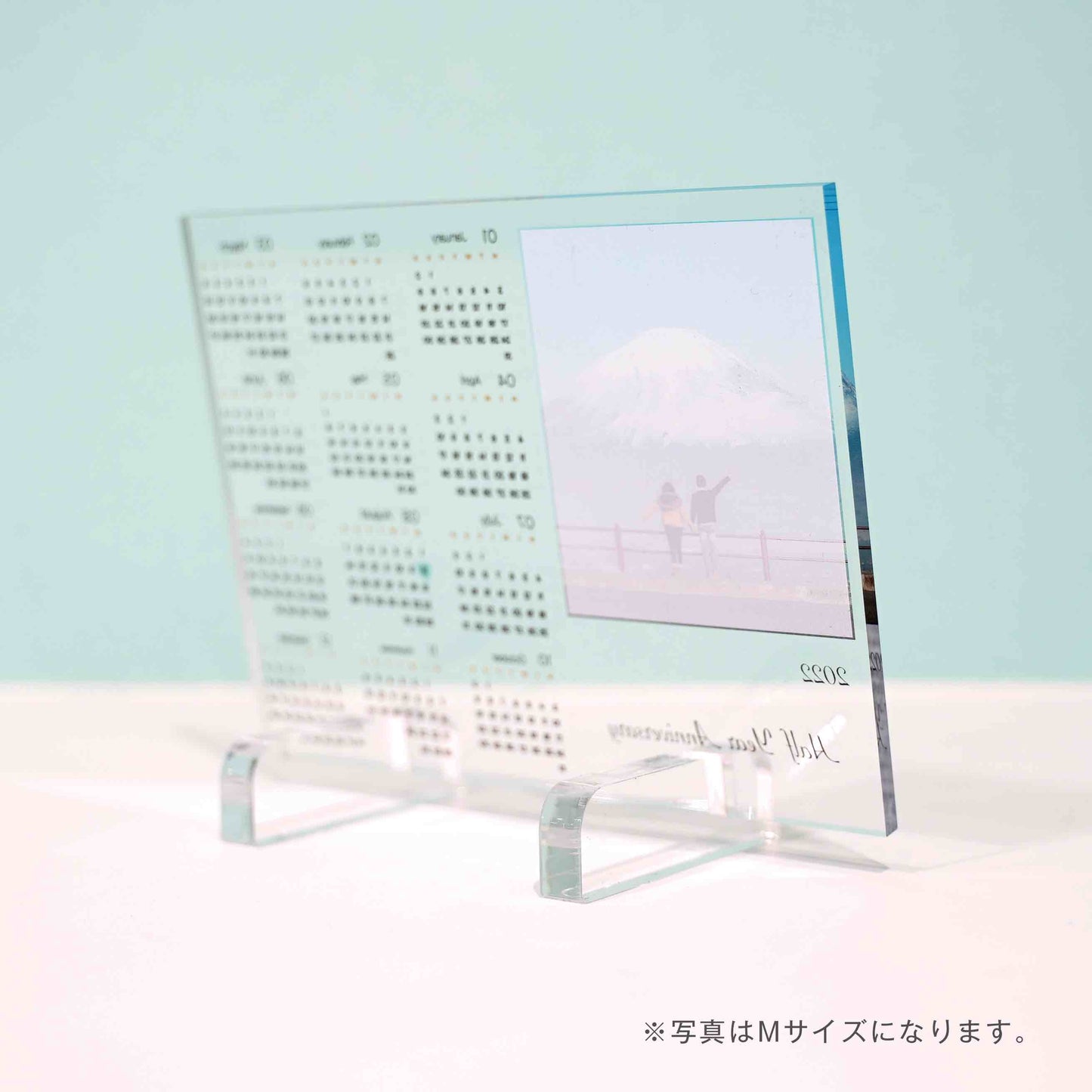 アクリルパネル 年間カレンダー#A04