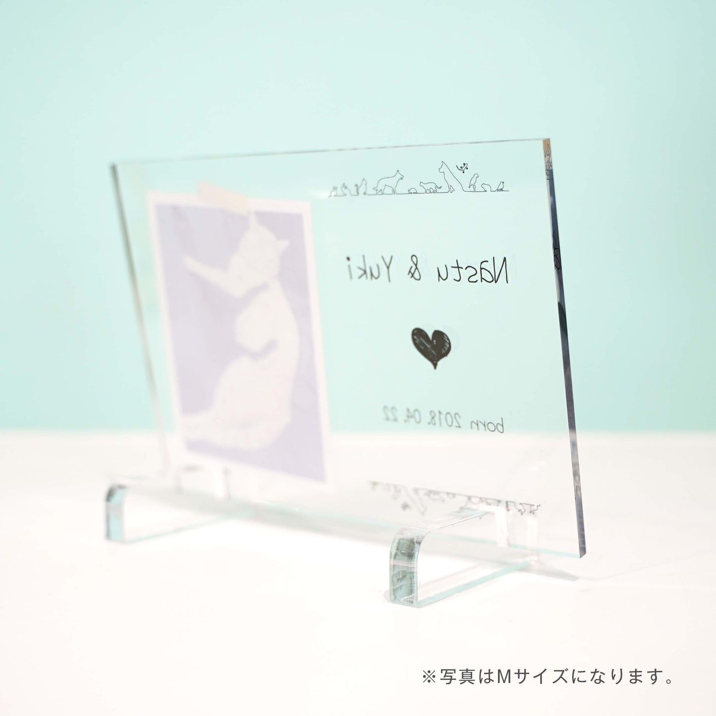 アクリルパネル ペットフォト #A12