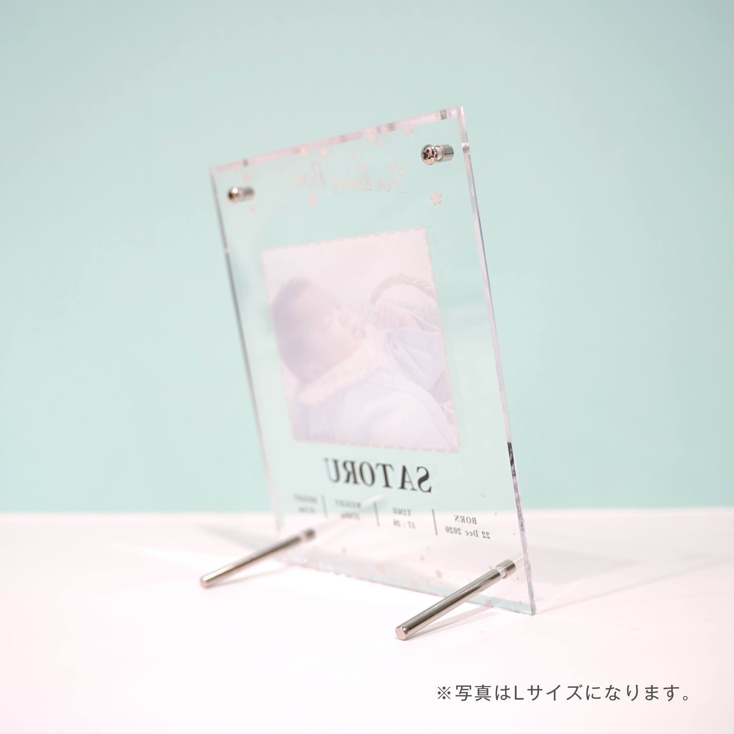アクリルボード ベビーフォト #B09