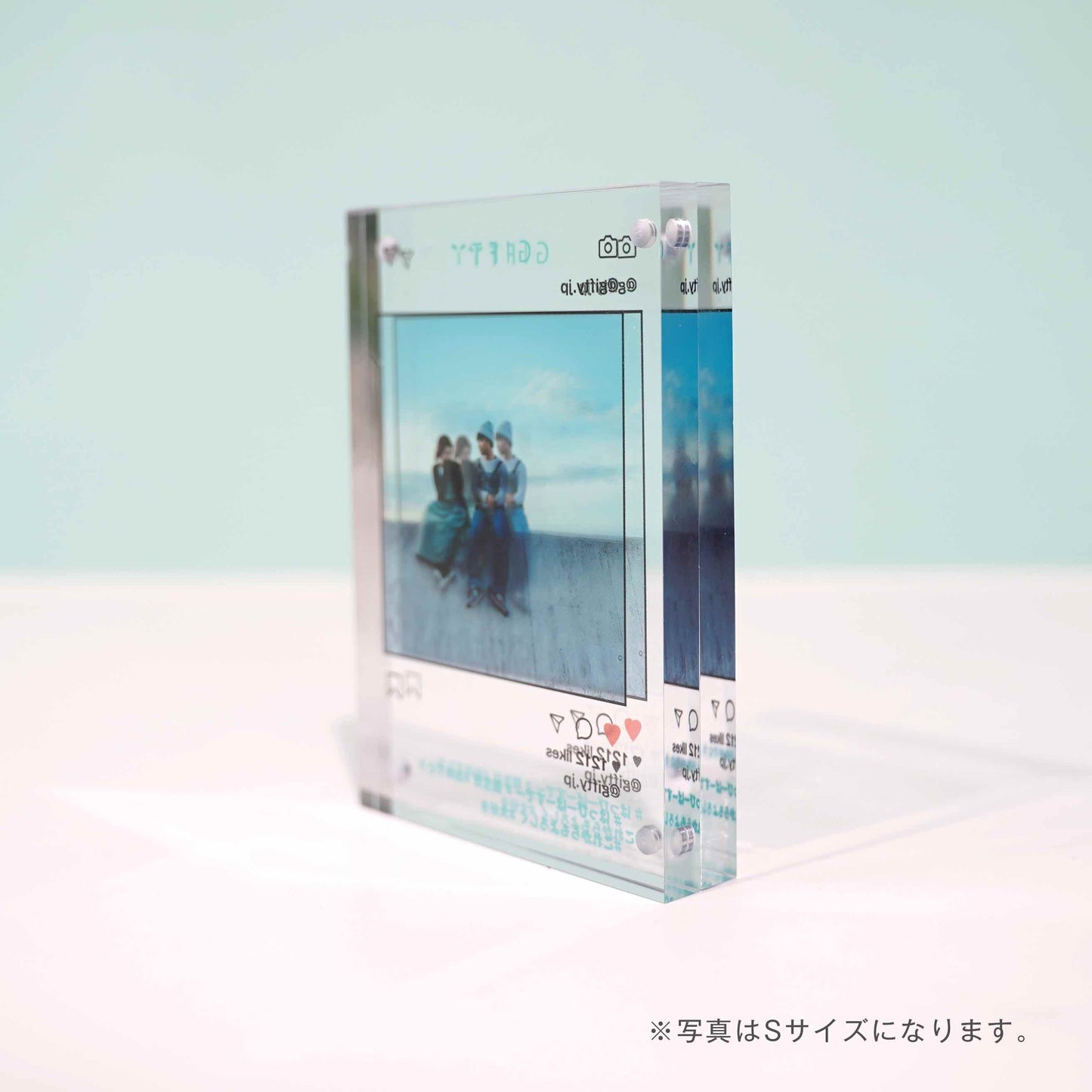 3Dアクリル インスタデザイン #E01