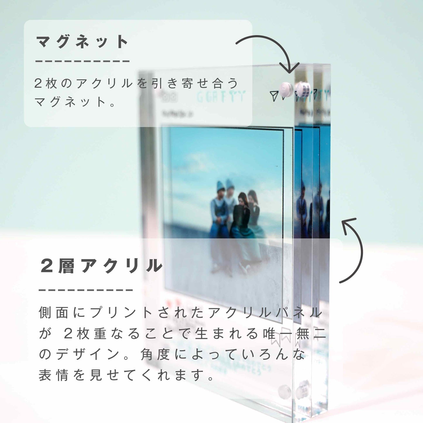 3Dアクリル インスタデザイン #E01