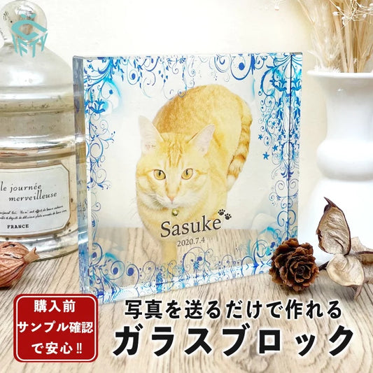 ガラスブロック #C09 Bデザイン