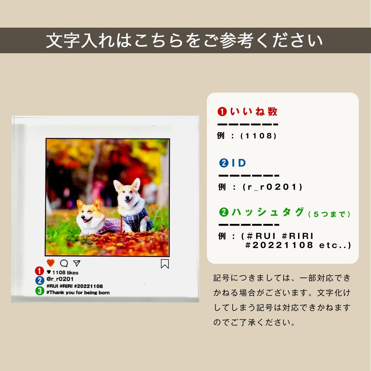 アクリルブロック #D06
