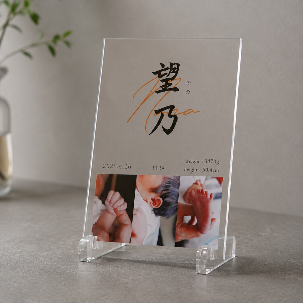 命名書パネル #A77