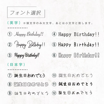 命名書　男の子　女の子　出生日時　身長　体重　アクリルパネル #A47-1