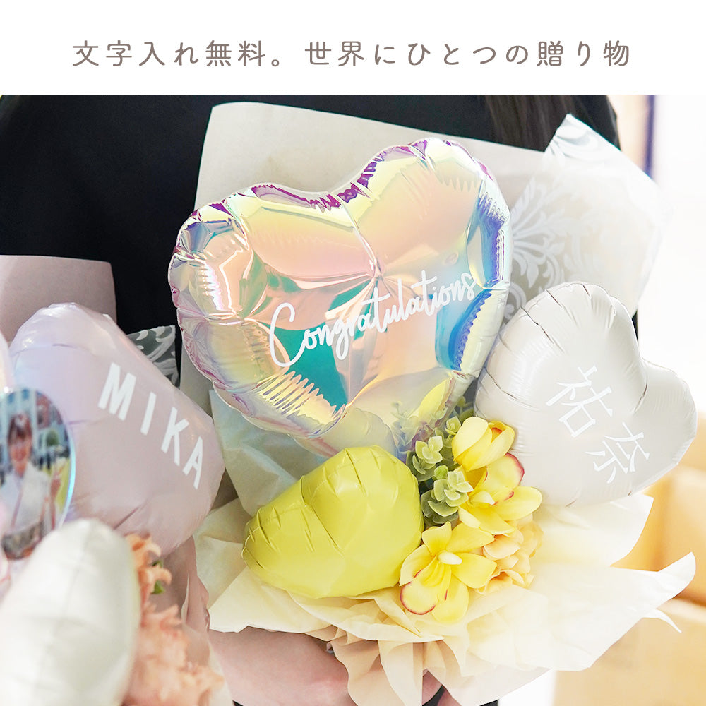 卒業式フラワーバルーンブーケ 【BA003】