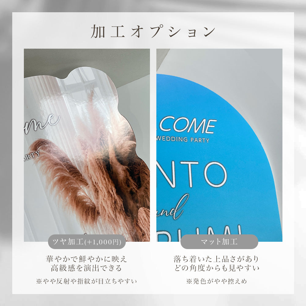 ウェルカムボード #s01