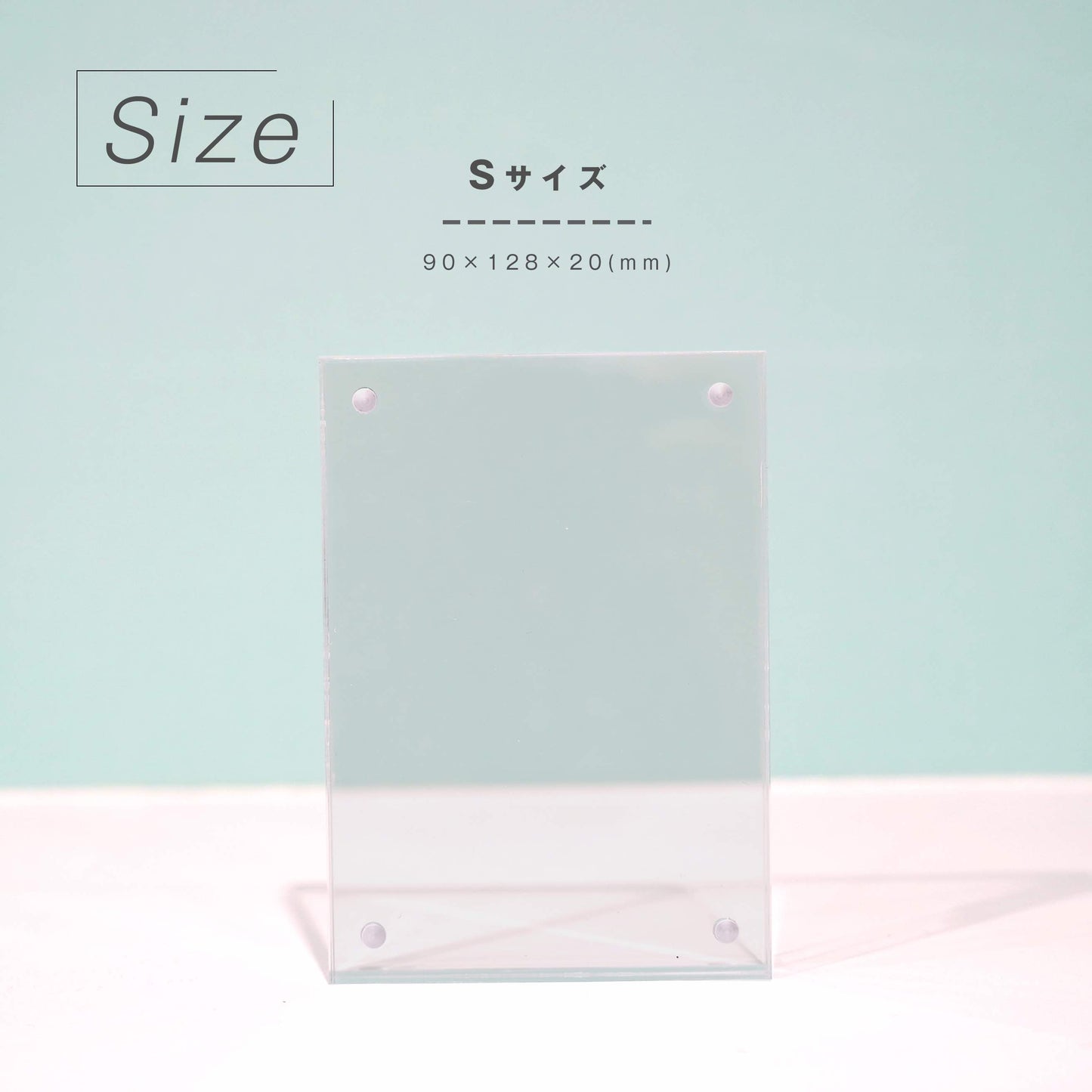 3Dアクリル カレンダー #E02
